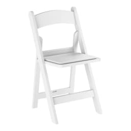 White Premium Padded Chair