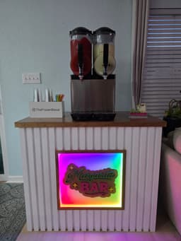 Margarita Machine Bar with Upgraded Bar